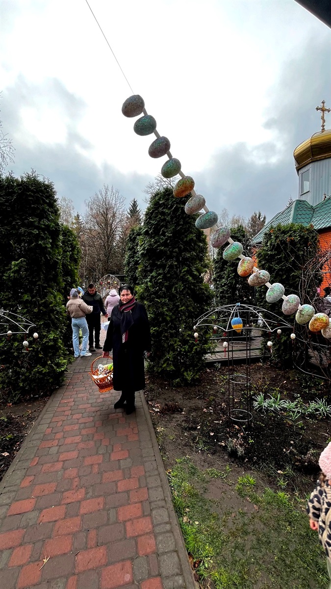 Як освячували великодні кошики на Переяславщині ФОТО