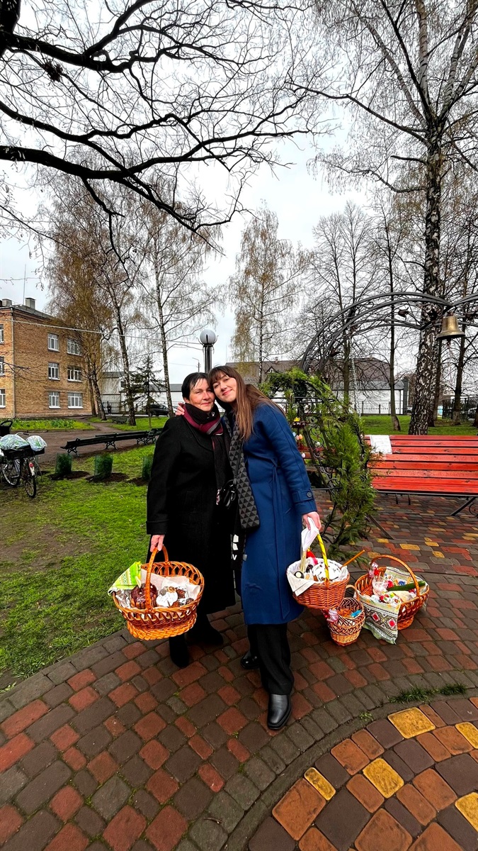 Як освячували великодні кошики на Переяславщині ФОТО