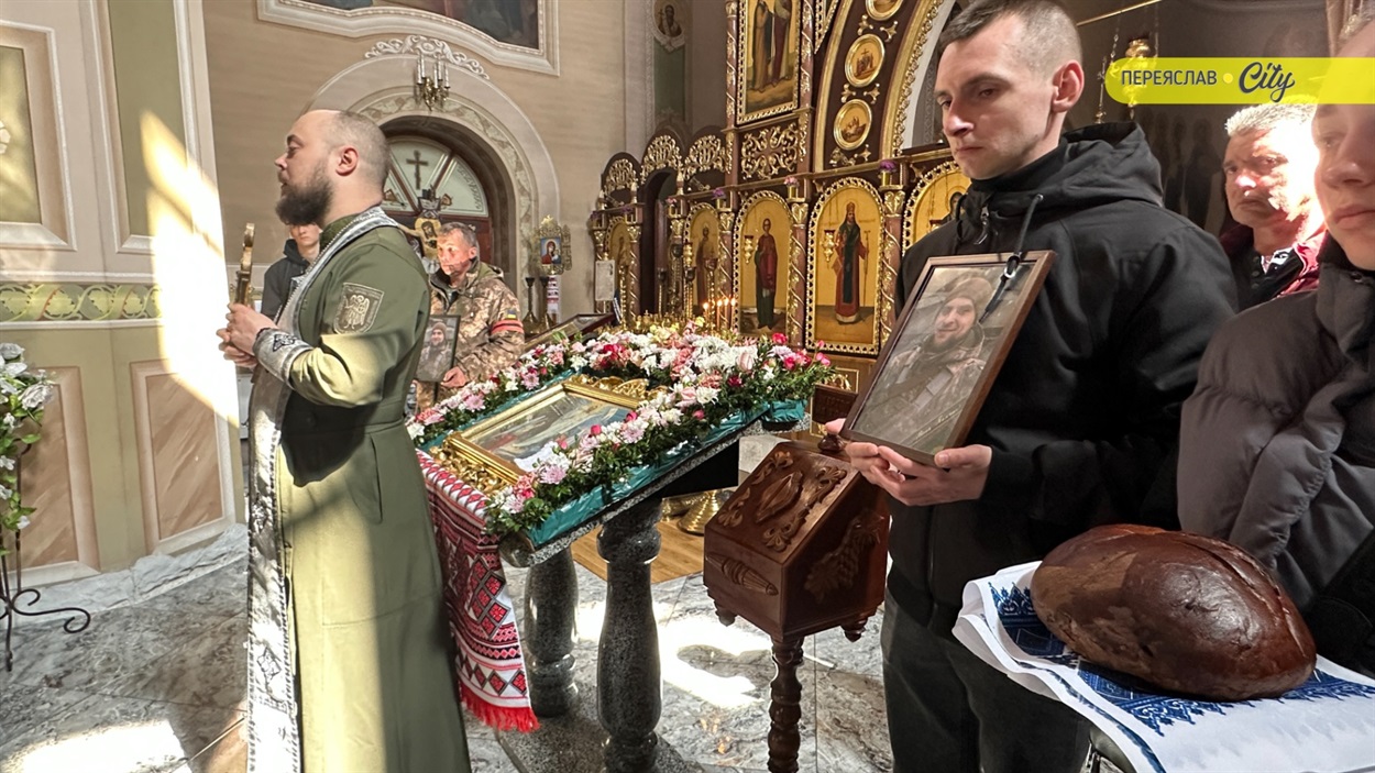 Переяслав попрощався з Героєм воїном 411–ої бригади безпілотних систем «Яструби» Олександром Савчуком