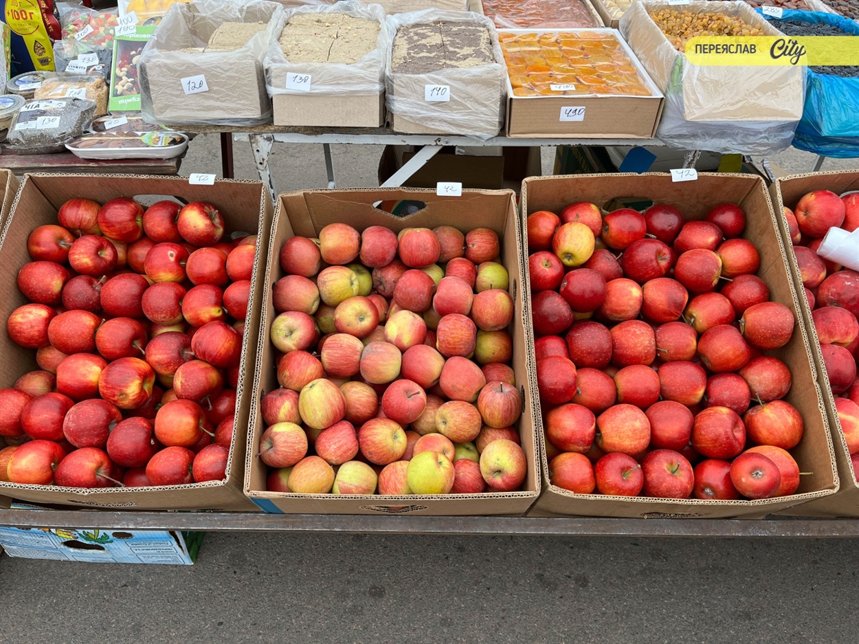 На базарі у Переяславі почали продавати розсаду огірків – по 25 гривень за рослину