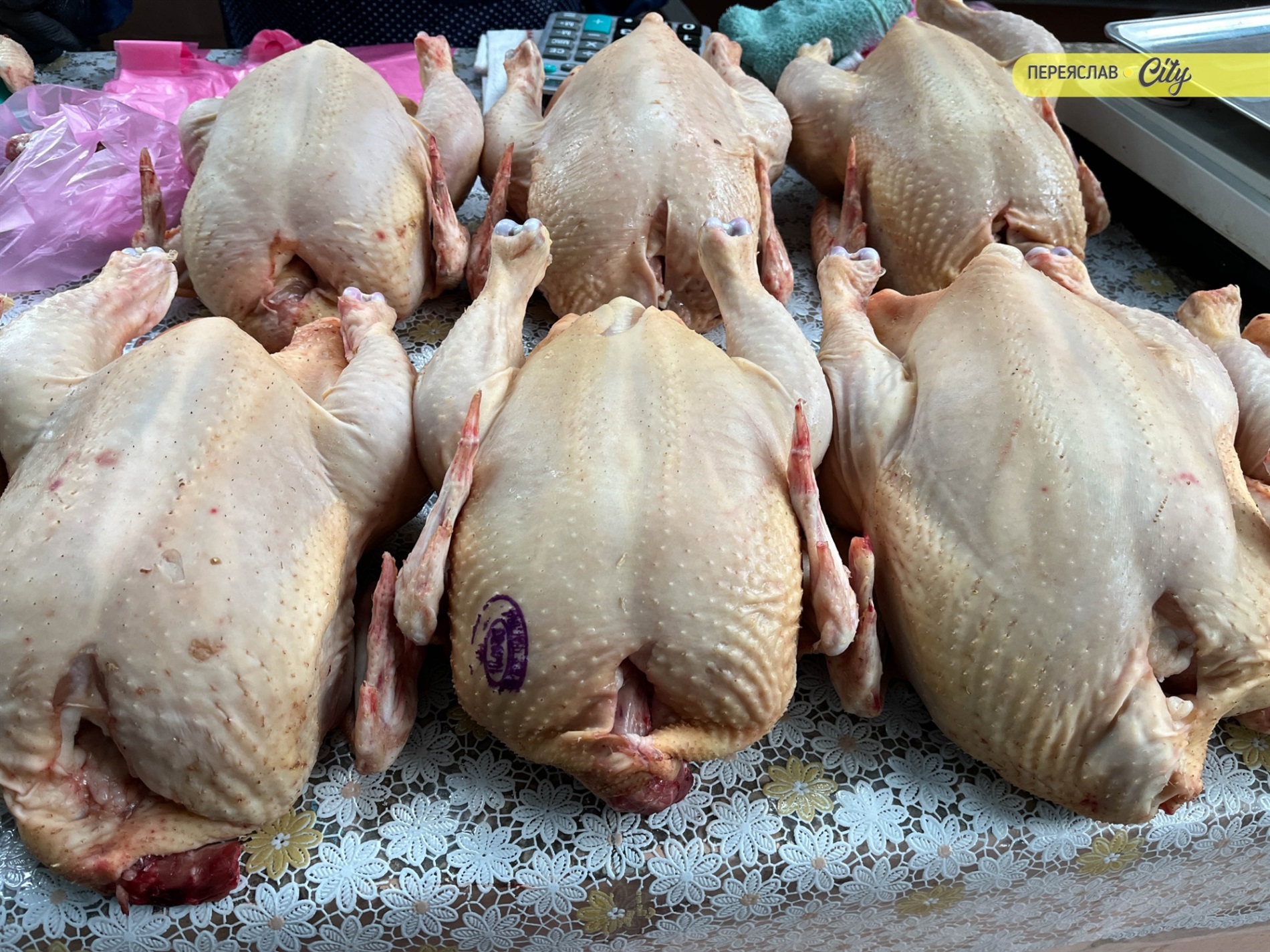 На базарі у Переяславі почали продавати розсаду огірків – по 25 гривень за рослину