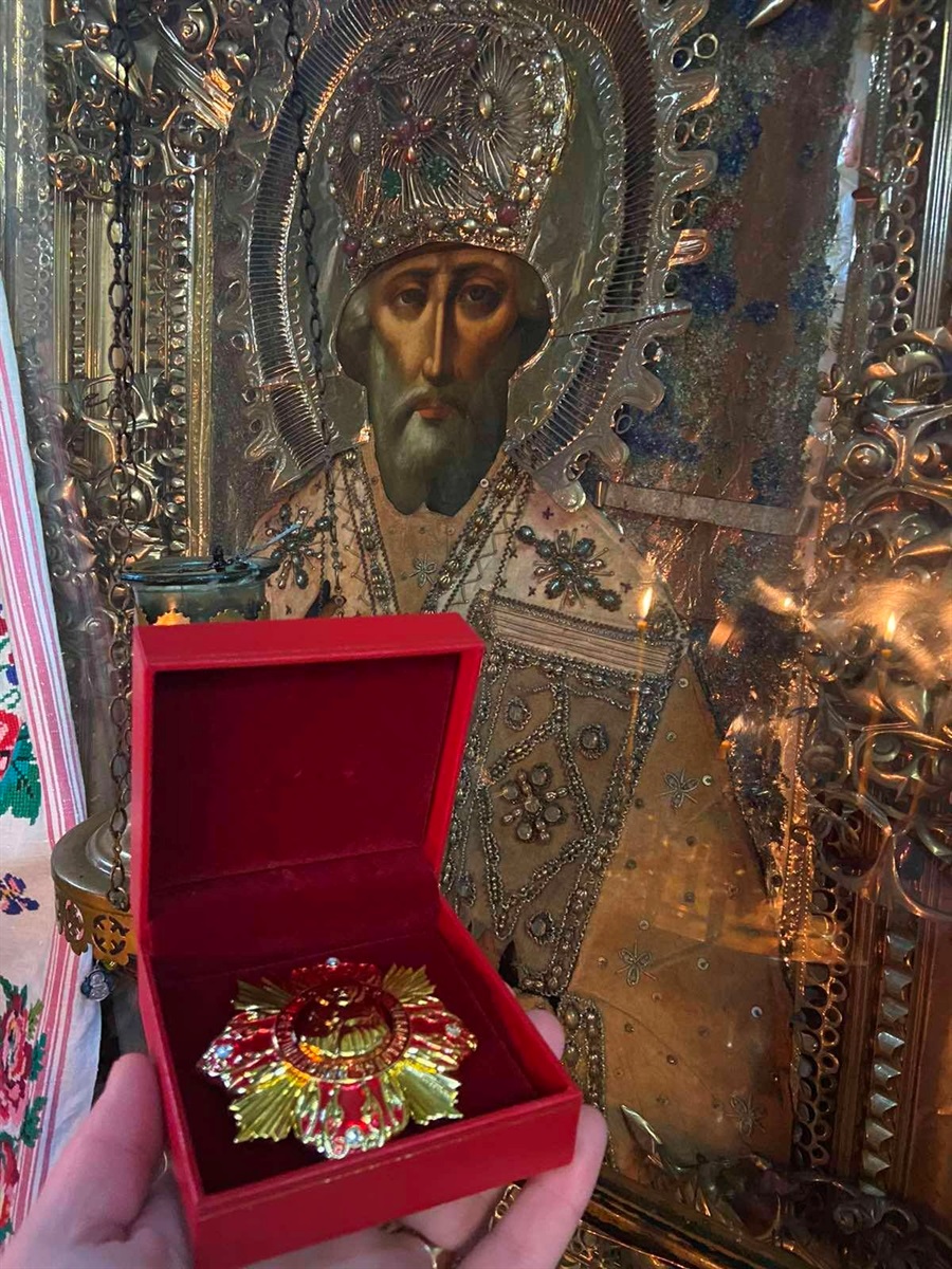 Іван Поліжак отримав високу церковну нагороду — Орден Святителя Миколая