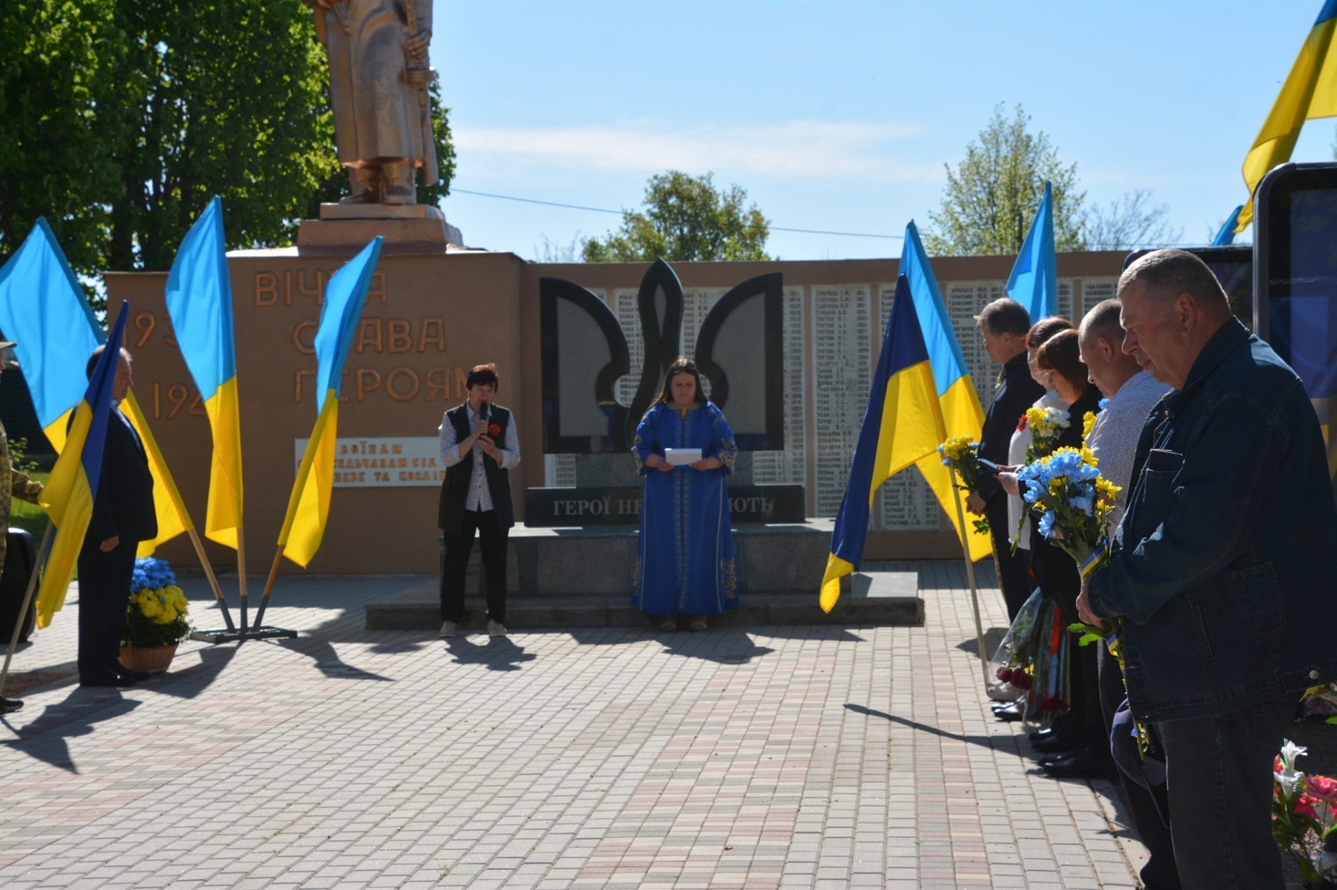 В День пам'яті та перемоги над нацизмом у Другій світовій війні Переяславщина вшанувала героїв