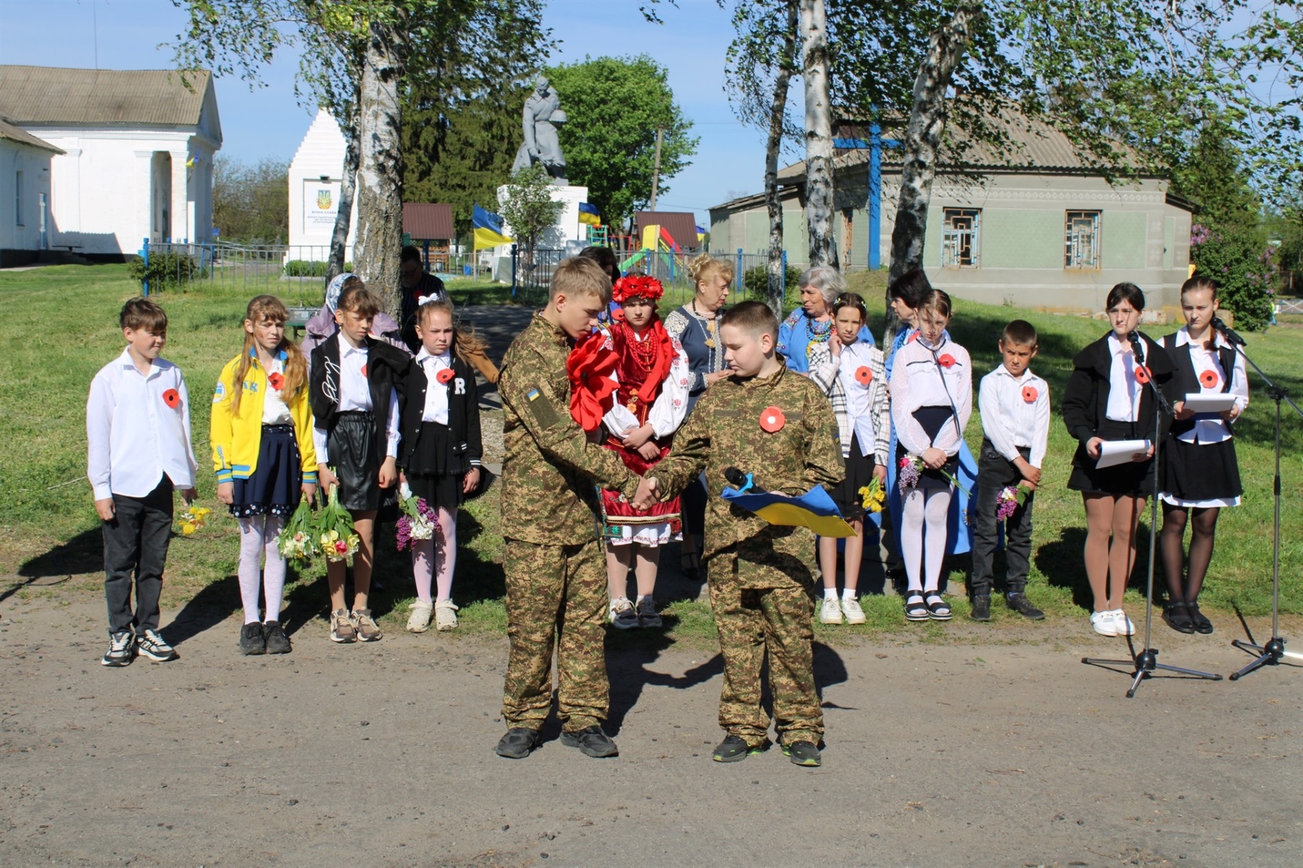 В День пам'яті та перемоги над нацизмом у Другій світовій війні Переяславщина вшанувала героїв
