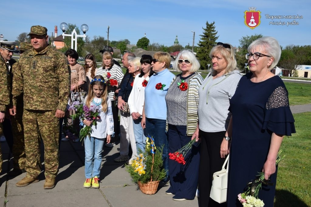 В День пам'яті та перемоги над нацизмом у Другій світовій війні Переяславщина вшанувала героїв