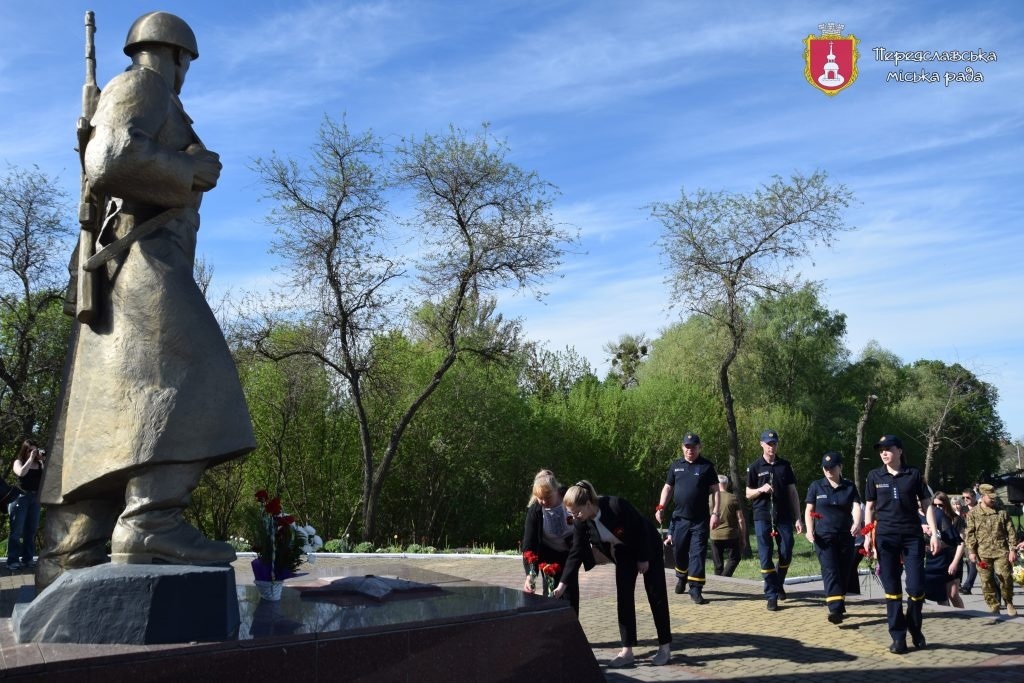 В День пам'яті та перемоги над нацизмом у Другій світовій війні Переяславщина вшанувала героїв