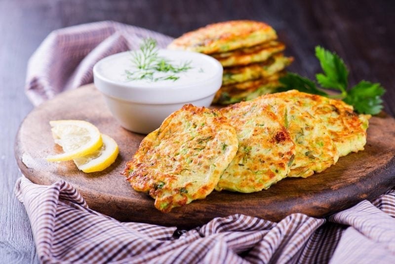 Кабачкові оладки рецепт 