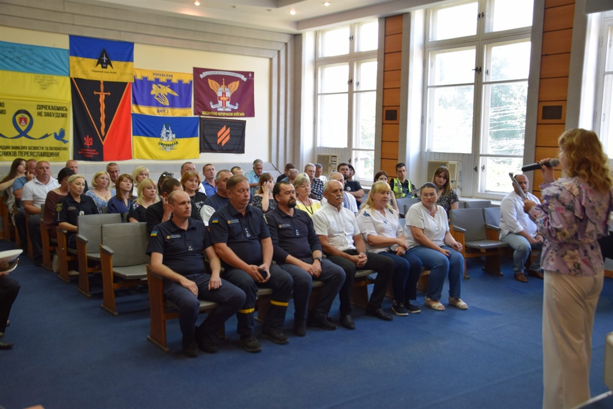 До Дня Конституції України в Переяславі відзначили представників різних сфер громади