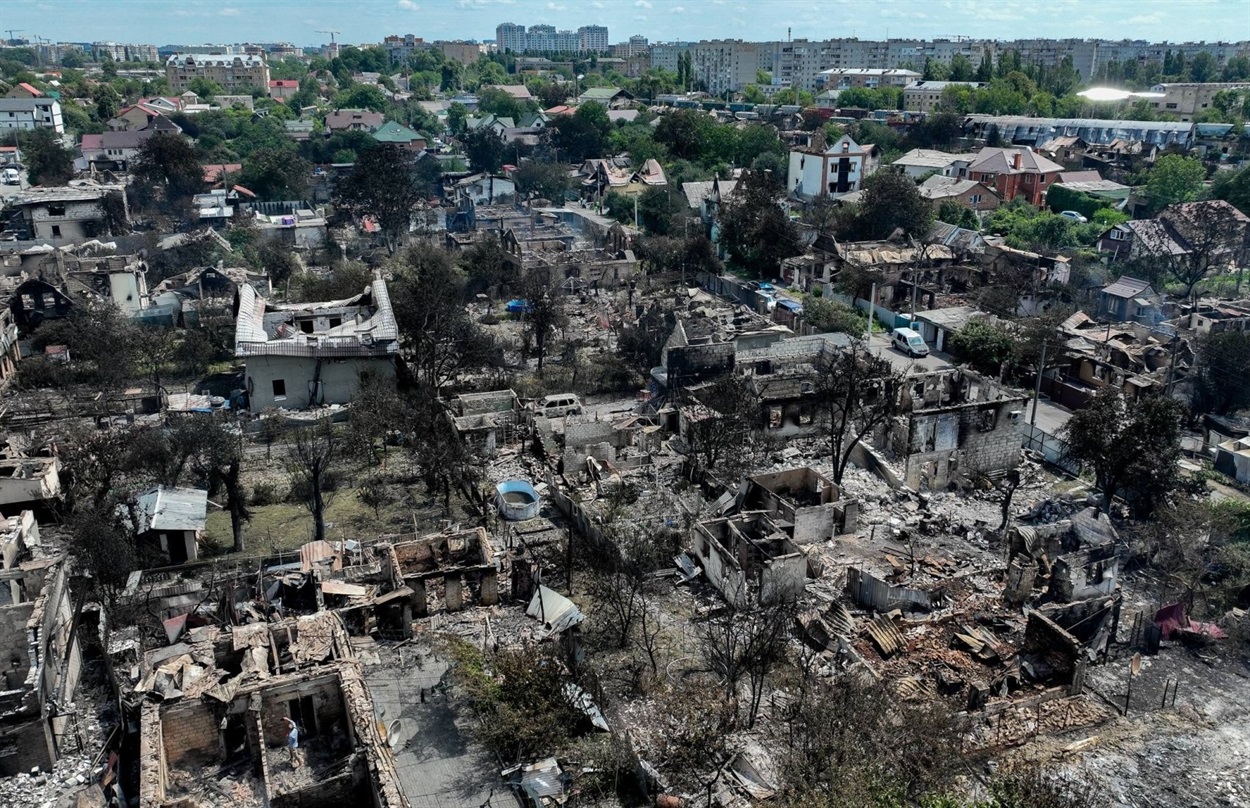 У Вишневому понад п'ять вулиць із приватною забудовою зазнали значних руйнувань 6 липня 