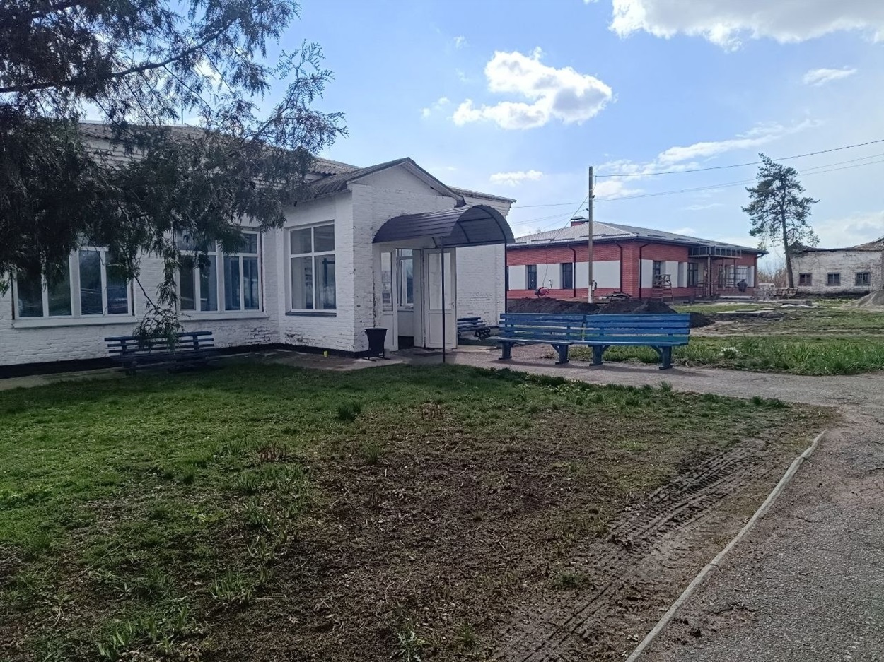 Територія Центру соціального обслуговування в Ташані