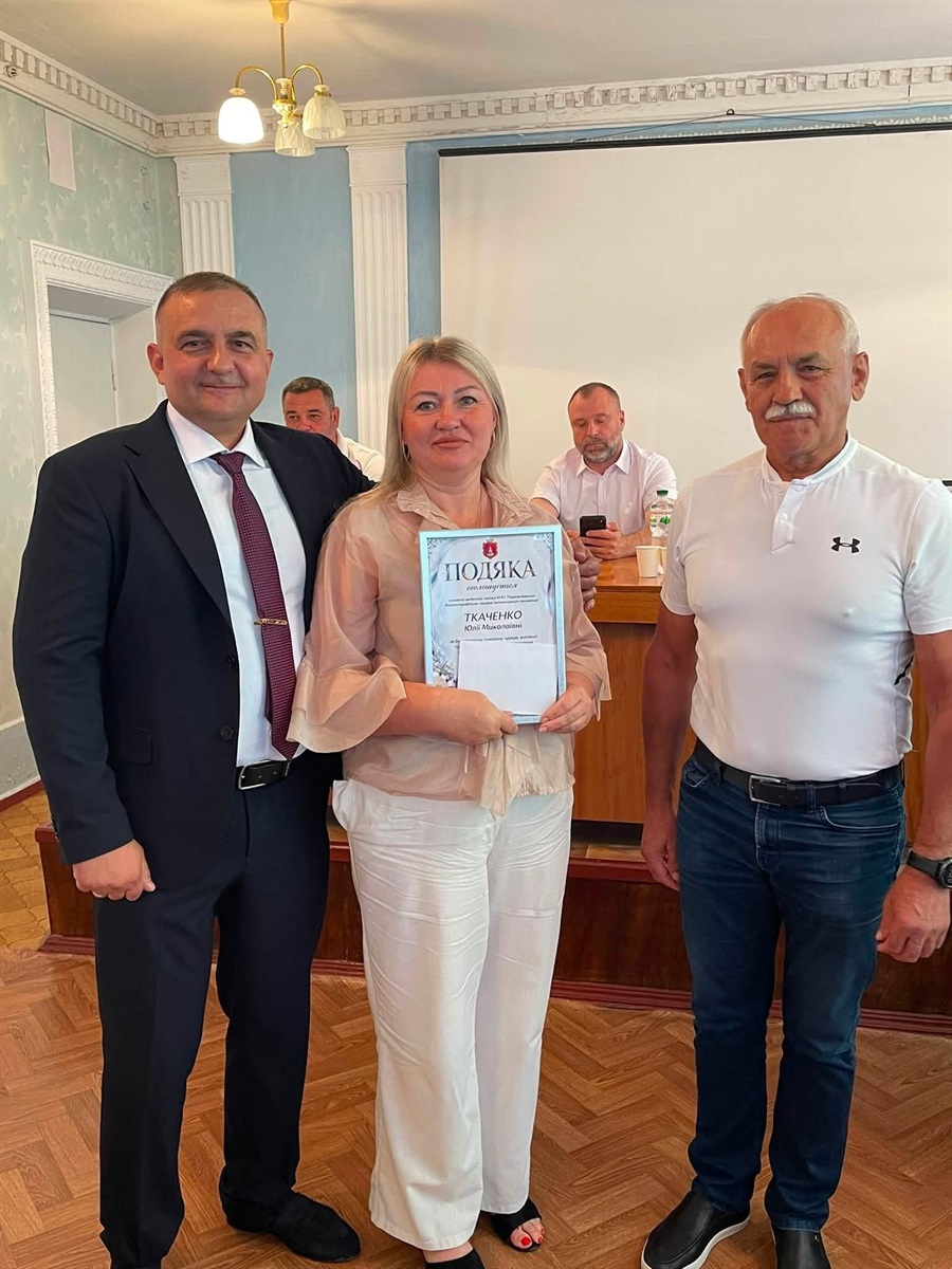 Медичних працівників Переяславщини привітали з професійним святом та відзначили грамотами і подяками