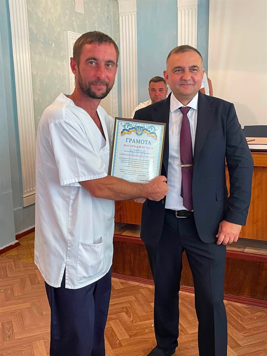 Медичних працівників Переяславщини привітали з професійним святом та відзначили грамотами і подяками