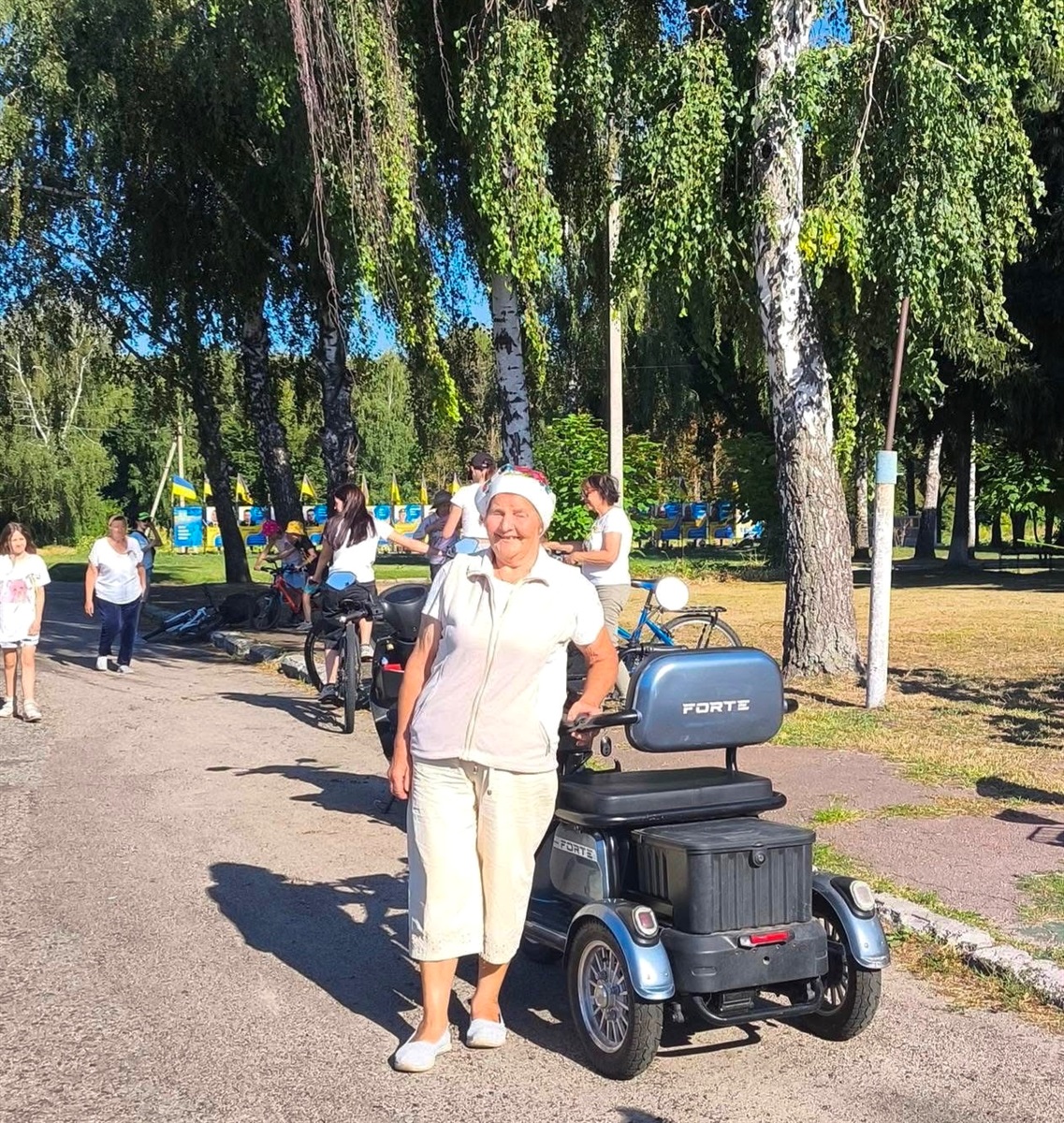 У селі Ковалин на Переяславщині провели велопробіг присвячений Міжнародному дню молоді