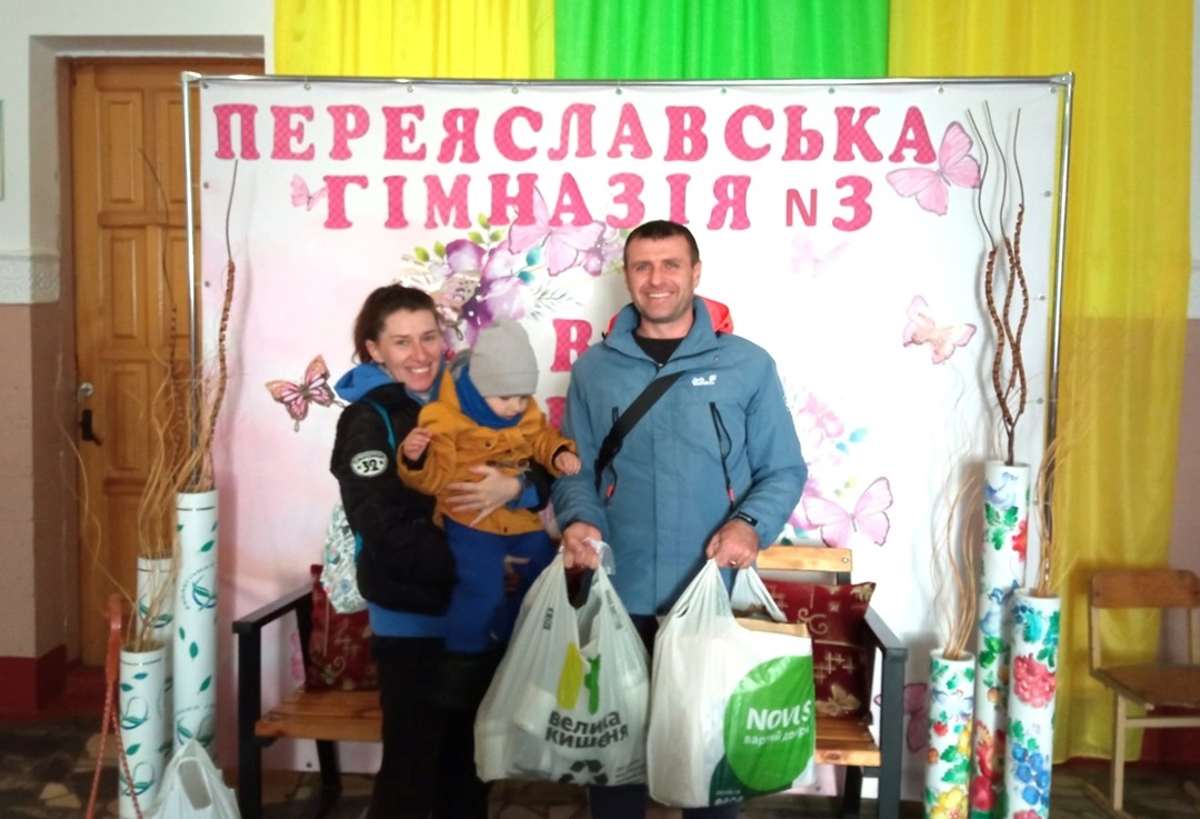 Родина Синиць долучилася до благодійної акції 