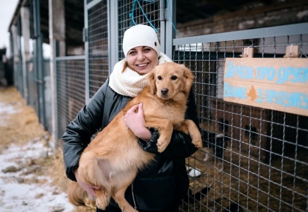 За підтримки фонду у притулку, яким опікується переяславка Тетяна Чеботарь, побудували вольєри