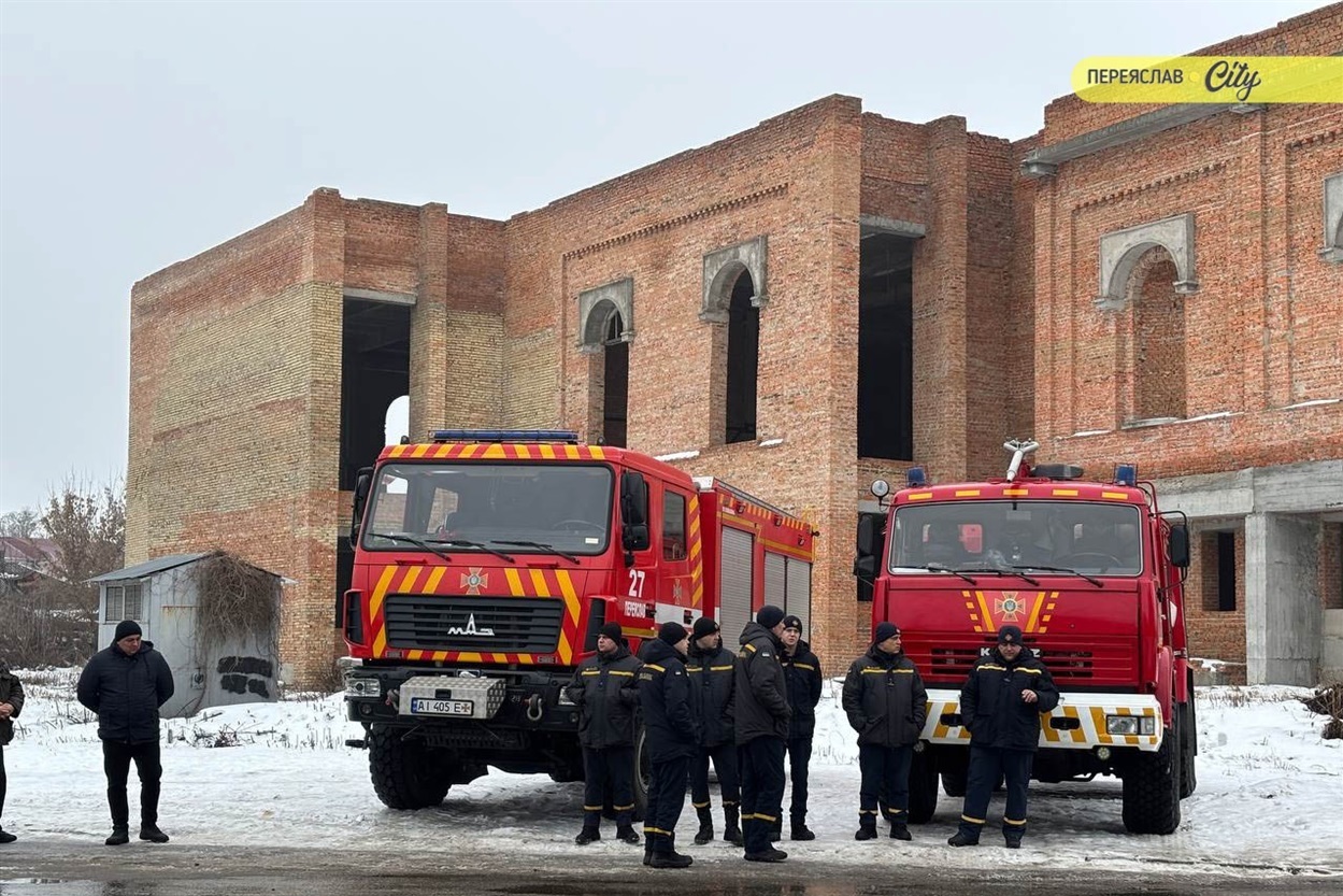 Прощання з рятувальником служби ДСНС Олександром Зібровим.  Переяслав, 28 січня 2026 р.