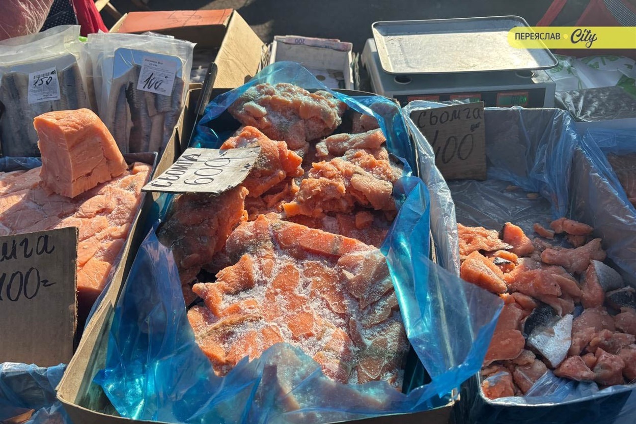 У Переяславі на базарі на 50 гривень подорожчав свинячий ошийок